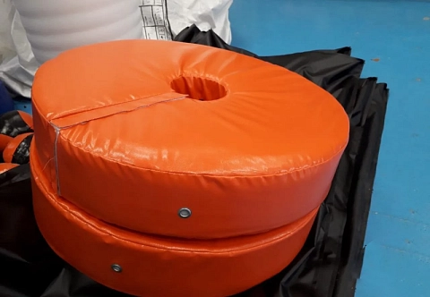 Мат для спуска пожарных по тревоге