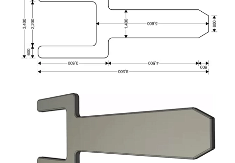 Надувная Airdeck U-платформа (причал, пирс, пристань) для катера/яхты