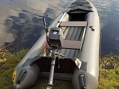 Фотография "БАЙДБОТ-1" - надувной одноместный Катабайд ПВХ с транцем под мотор с надувным дном НДНД из ПВХ (PVC) ТПУ (TPU) 840D ТаймТриал