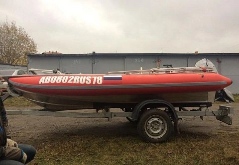 Надувной фальшборт (були) из ПВХ для алюминиевого катера, пластиковой лодки