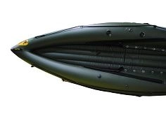 Фотография "ВАРВАР-340" - одноместный надувной каяк (байдарка) из ПВХ с надувным дном с самоотливом из ткань ПВХ (PVC) ТаймТриал