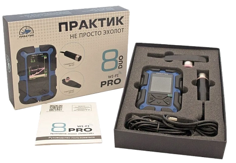 ЭХОЛОТ ПРАКТИК 8 PRO WI-FI DUO