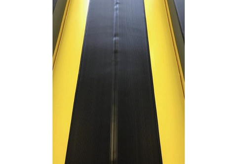 ПВХ лента 235 мм защитная для бронирования и усиления днищ и баллонов лодок рифленая