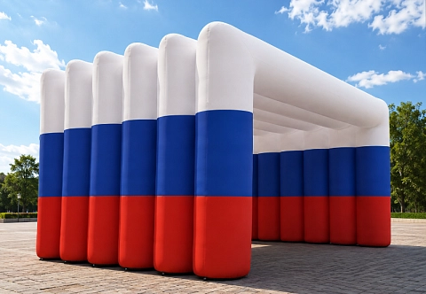 Надувная декорация сценический герметичный мобильный навес прямоугольный для фестивалей, праздников