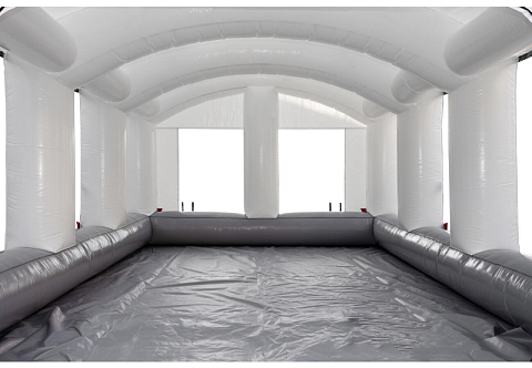 Надувная камера (палатка) ПВХ для покраски и ремонта автомобиля 5,5х4,6 м