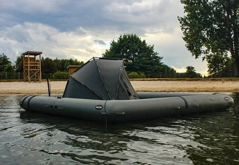 Надувной плот, рыболовная платформа под палатку для рыбалки RAPTOR
