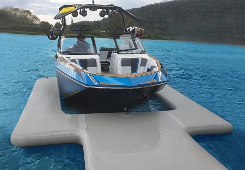 Надувная Airdeck U-платформа (причал, пирс, пристань) для катера/яхты