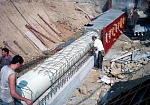 Фотография Надувная (пневматическая) опалубка для бетона из ПВХ ТаймТриал