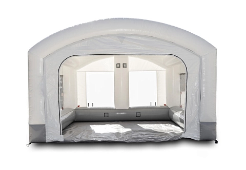 Надувная камера (палатка) ПВХ для покраски и ремонта автомобиля 3,6х4,5 м