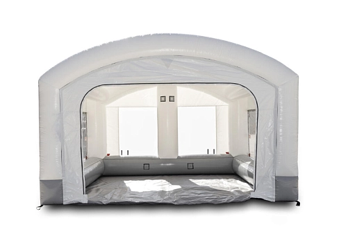 Надувная камера (палатка) ПВХ для покраски и ремонта автомобиля 3,6х4,5 м