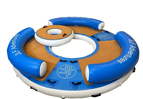 Надувной плот (платформа) для вечеринок с EVA из AirDeck