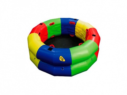 Надувной круглый Батут с ручками для фитнеса, гимнастики, акробатики