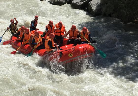 "РАФТ БАРЖА ДРУЖБА" - надувной плот, лодка ПВХ для туристического, коммерческого, экспедиционного рафтинга (сплава по воде)