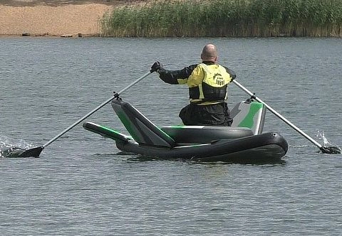 Надувная доска SUP (сапборд) “Саполёт-Истребитель” для отдыха, рыбалки, туризма