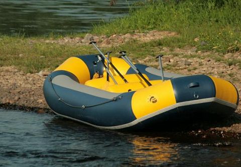 &quot;СПОРТ-6&quot; - шестиместный спортивный рафт 14F для соревнований по Рафтингу