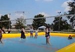 Фотография Надувной бассейн для Пляжного волейбола из ПВХ (PVC) ТаймТриал