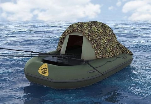 Надувной плот, рыболовная платформа под палатку для рыбалки RAPTOR