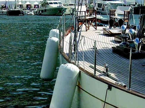 Надувной швартовый кранец из ПВХ 200 x 500 мм для судна от 6 до 9 метров