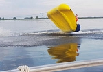 Фотография Водный аттракцион «Летающий Бэтмен» для пляжа из ПВХ ТаймТриал