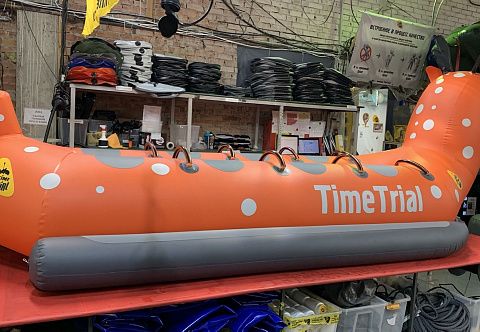 &quot;ОЛЕНЬ-ДАБЛ&quot; - надувные зимние, водные сани дубль-банан для катания за снегоходом, квадроциклом, катером