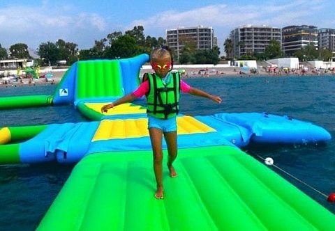 Надувной комплекс аквапарк «СуперМарио»