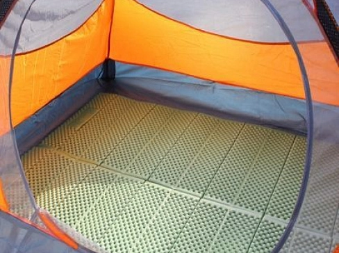 Защитный Эва (EVA) коврик (крупная ячейка) в палатку