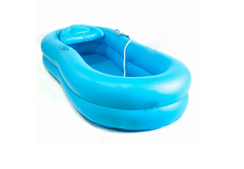 Надувная ванна из прочного ТПУ для мытья, купания человека, взрослых, пожилых на кровати