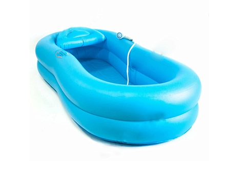 Надувная ванна из прочного ТПУ для мытья, купания человека, взрослых, пожилых на кровати
