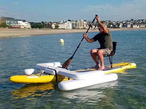 Надувной модуль для устойчивости досок SUP (сапборд)