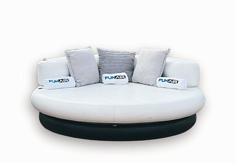 Круглый надувной диван из AirDeck Drop Stitch
