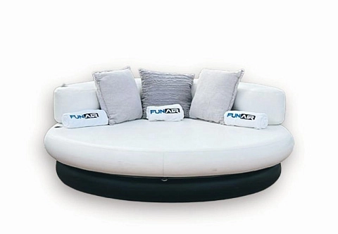 Круглый надувной диван из AirDeck Drop Stitch