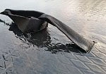 Фотография Надувная доска SUP BOARD (сапборд) NINJA 11" (335*82*15 см) с веслом из ткань AIRDECK (DROP STITCH) ТаймТриал