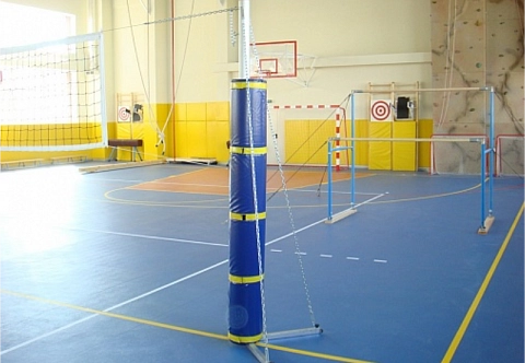 Мягкий защитный протектор для волейбольных стоек, колонн