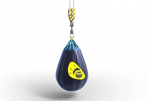 Наливные контрольные грузы из ПВХ для испытаний техники