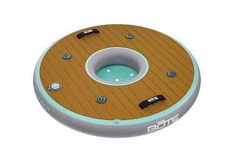 Надувной круглый плавучий столик, поднос для бассейна