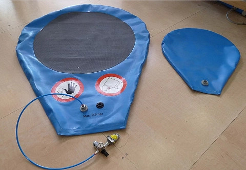 Блинные подъемные надувные подушки для подъема грузов, техники