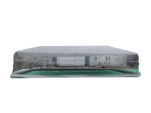 Надувной прозрачный, защитный  купол для бассейна