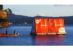 Фотография Надувные рекламные плавающие конструкции (щиты) для суши, воды из ПВХ ТаймТриал