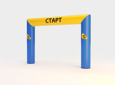 Надувная прямоугольная Арка «Старт, Финиш» герметичная без поддува