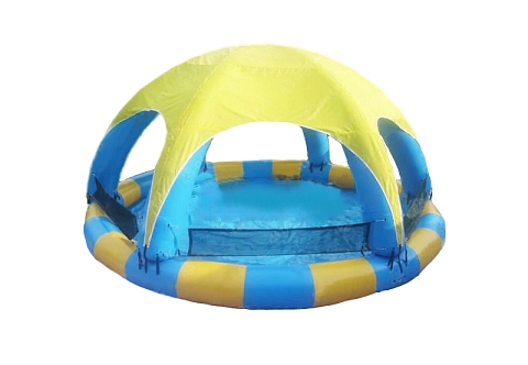 Надувной бассейн с крышей, навесом, тентом