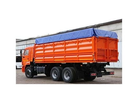 Тент ПВХ усиленный с люверсами на самосвал КАМАЗ