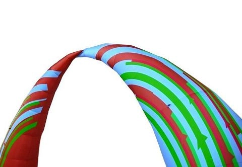 Надувная Конусная арка для фестивалей, соревнований, мероприятий