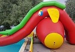 Фотография "СЛОНИК" - детская надувная водная горка в бассейн из ткань ПВХ (PVC) ТаймТриал
