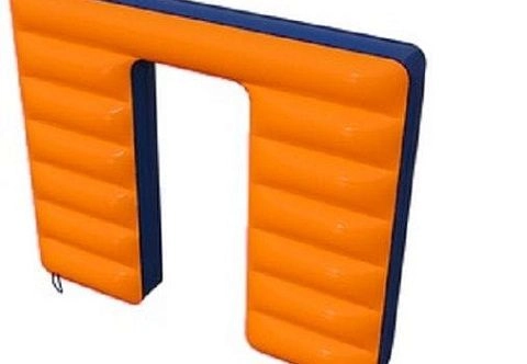 Надувное укрытие для пейнтбола, лазертага тактическая фигура 