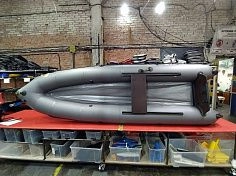 Фотография "КАТАБАЙД EZ-1" - надувная облегченная лодка ПВХ с транцем под мотор из ткань ПВХ (PVC) ТаймТриал