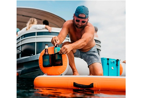 Карман с сеткой на платформу для напитков