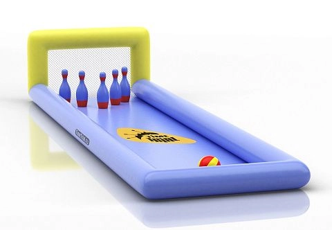 Надувной кегельбан