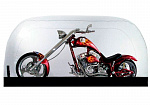 Надувной гараж для мотоцикла "Мотокапсула" из ТПУ ТаймТриал