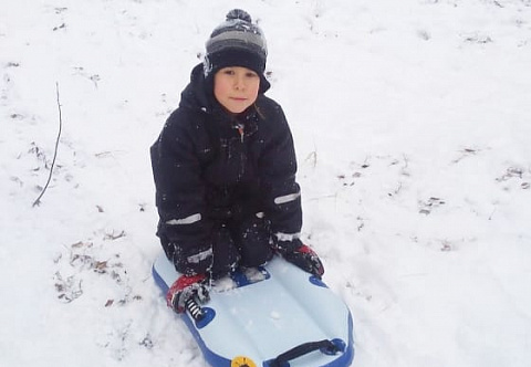 &quot;ЭСКИМОС&quot; - надувные бескамерные зимние санки из Airdeck катания с горки