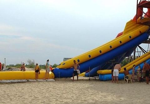 &quot;КОНКОРД&quot; - большая надувная водная горка с бассейном